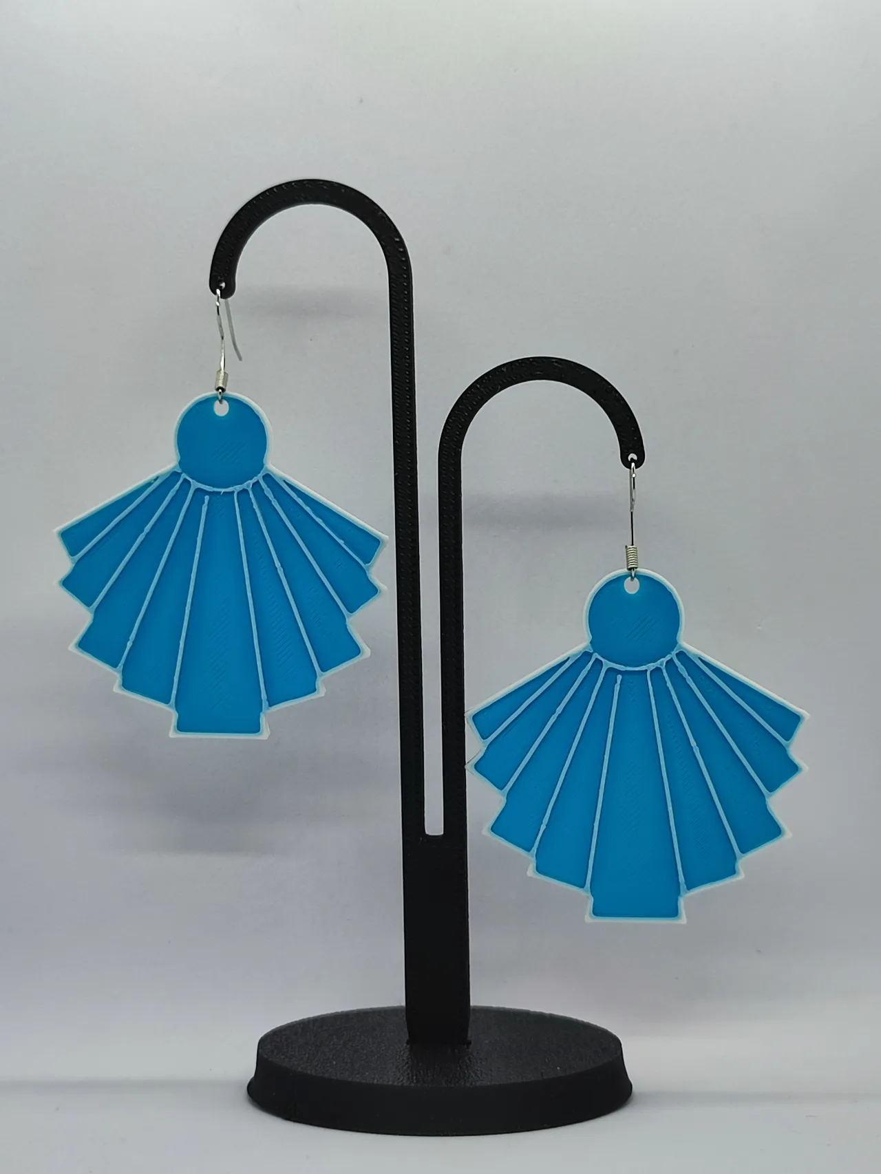 Pendientes Ola Azul view 3
