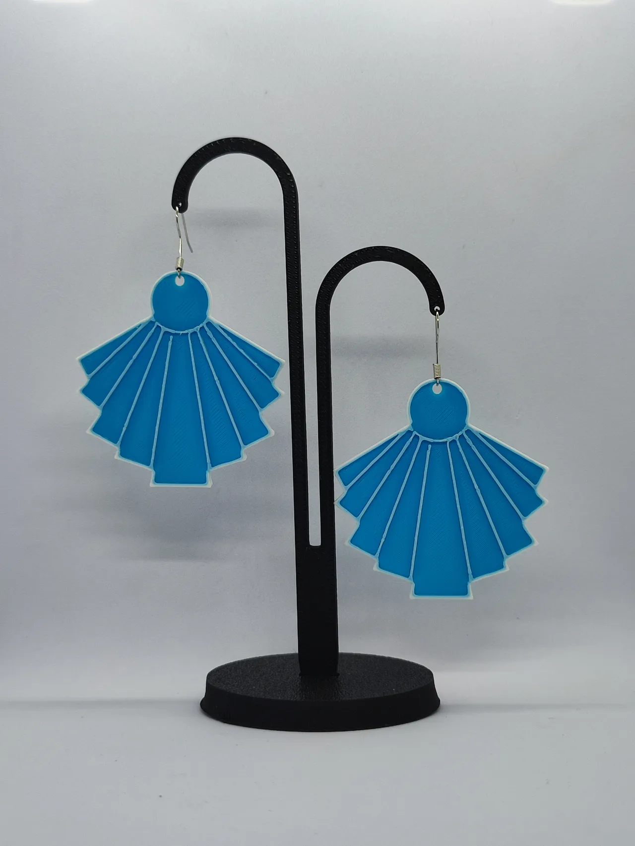 Pendientes Ola Azul view 2