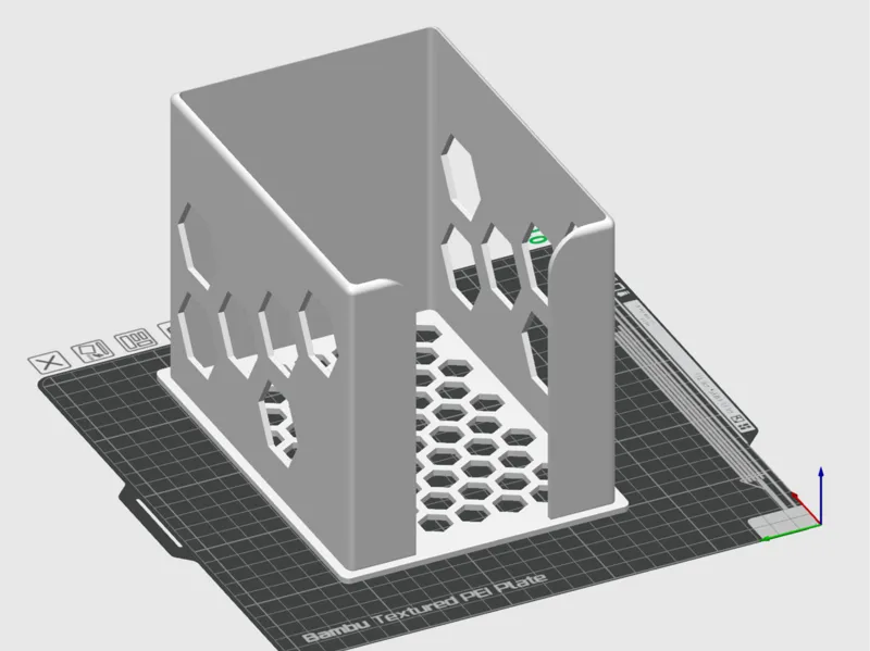 Dentil Bib Storage Container