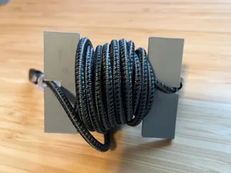 Rugged Braided Cable H-Wrap Clip (Anti-Tangle)