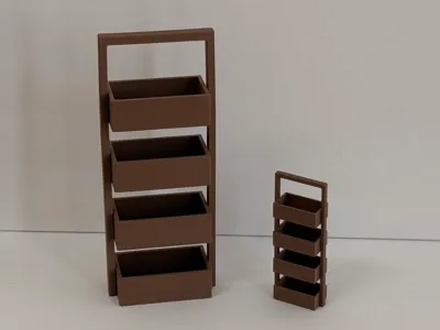 A Mordern Bathroom shelf for miniature