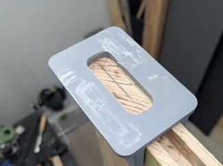 Router Template for Magic2 Sliding Door wheels