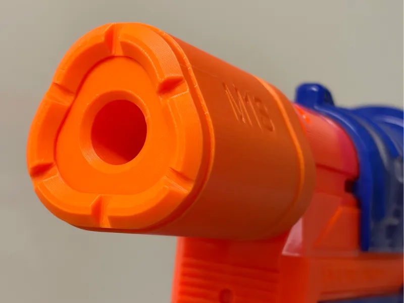 NERF Silenziatore triangolare