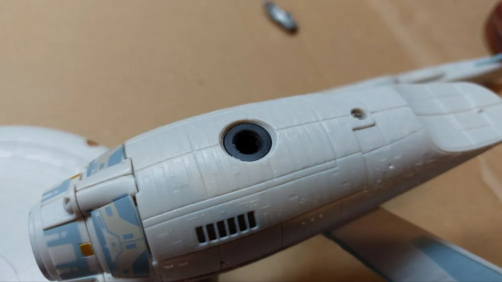 DS Enterprise Refit and 1701-A Stand Mount - Free 3D Print Model ...
