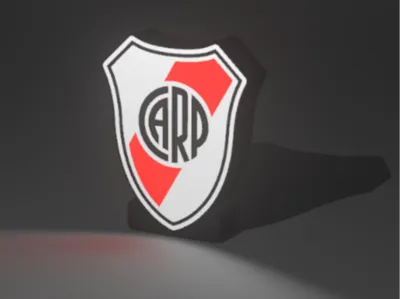 Lightbox River Plate (con base)