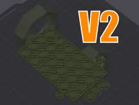 V2 (Stronger) 0.1mm layer, 3 walls, 20% infill