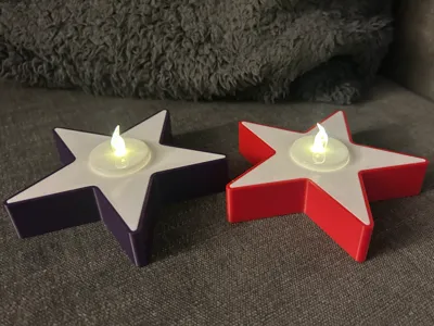 Star Tea Light Holder