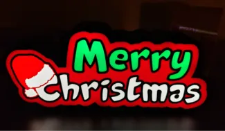 Lightbox Merry Christmas