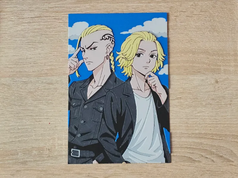 Hueforge Tokyo Revengers Mikey Draken