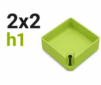2X2BASE 1H TRAY