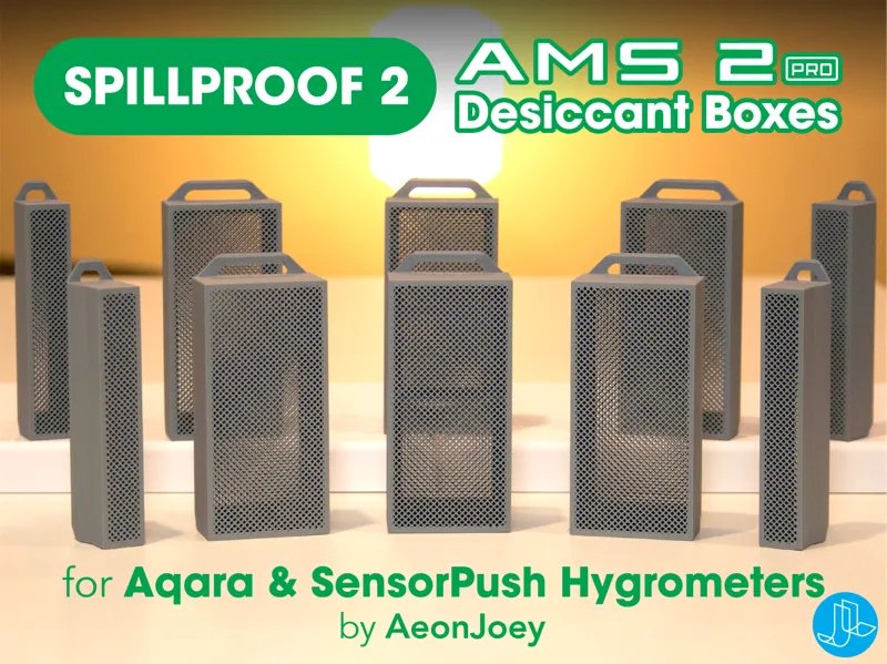 SPILLPROOF2 AMS 2 Pro Desiccant Boxes - Screenless