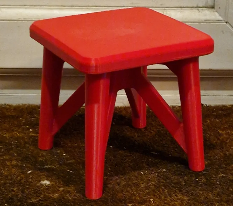 Mini Stool on the A1 Mini