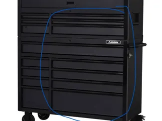 Husky HD 52" Rolling Tool Chest - Large GRIPS