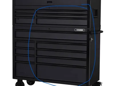 Husky HD 52" Rolling Tool Chest - Large GRIPS