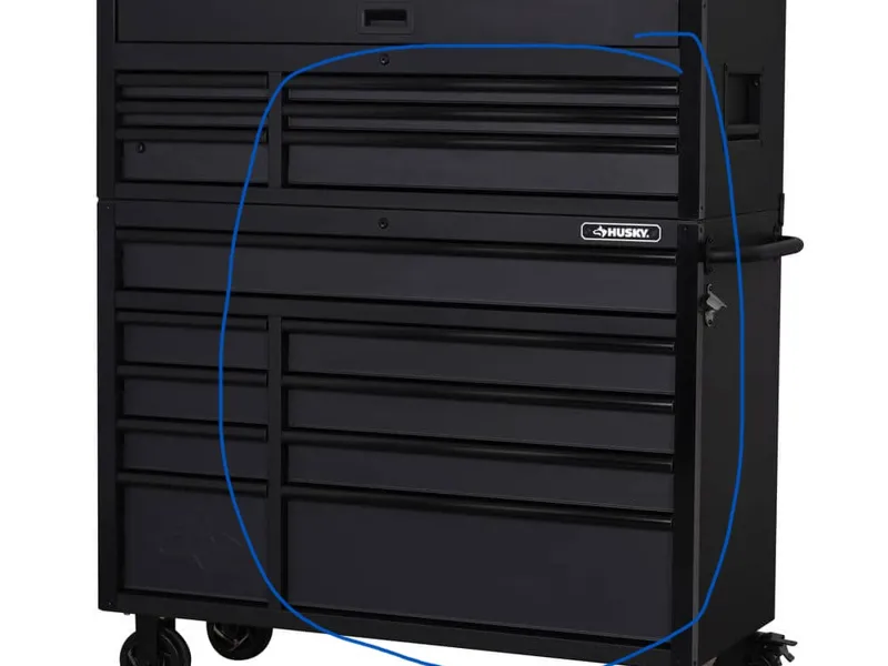 Husky HD 52" Rolling Tool Chest - Large GRIPS