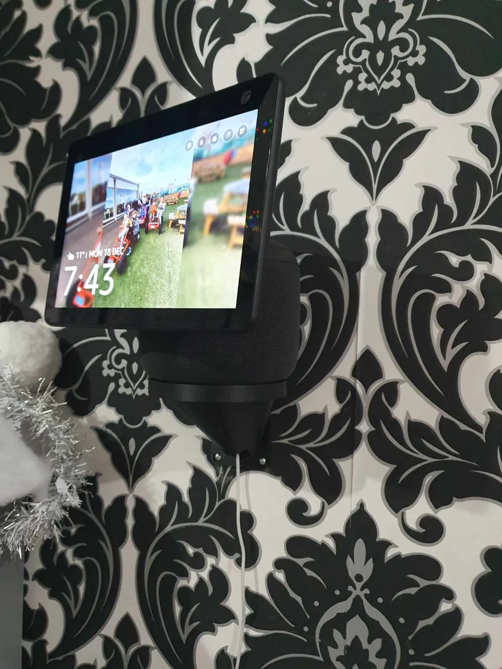Echo show 10 flat wall mount by a3dprints makerworld