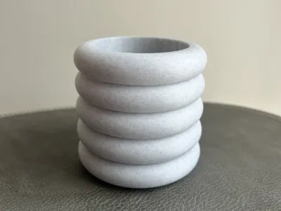 Modern Planter With Removable Drip Tray