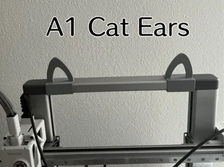 Cat Ears for Bamulab A1 (Nya1 ears)