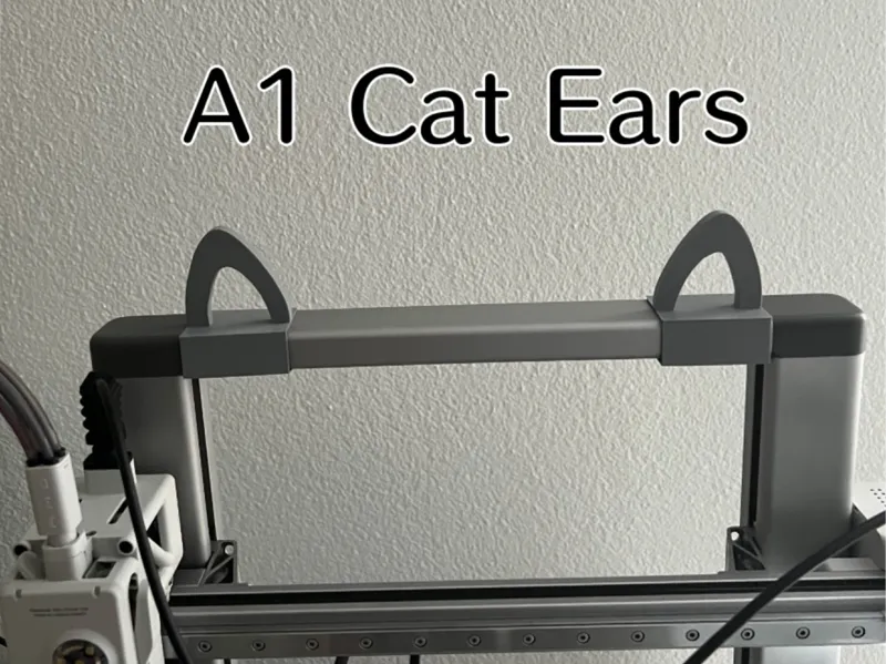 Cat Ears for Bamulab A1 (Nya1 ears)
