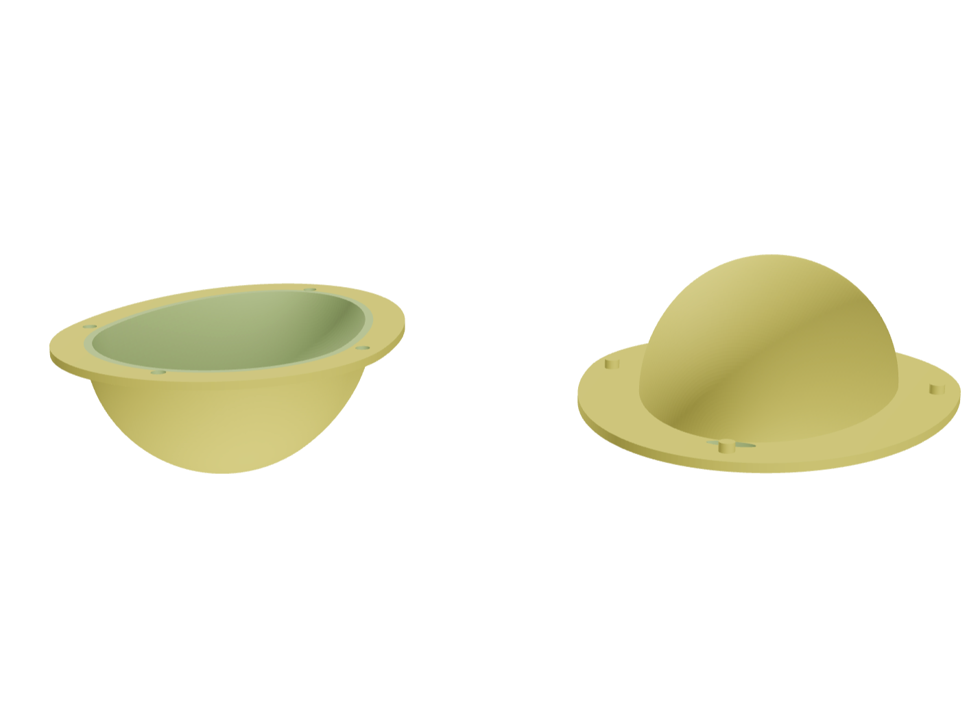 Parametric Egg Shell Mold