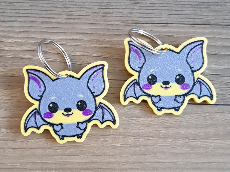 Cute Kawaii Bat keychain