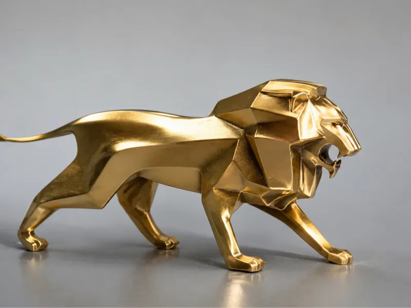 Lion Low Poly