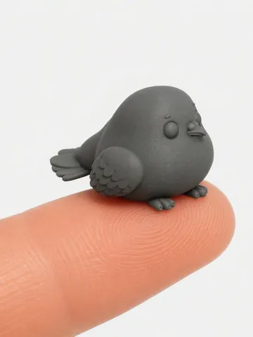 Figura decorativa: Blob Chubby Animal Series - #93 Pigeon — vista de referencia 2