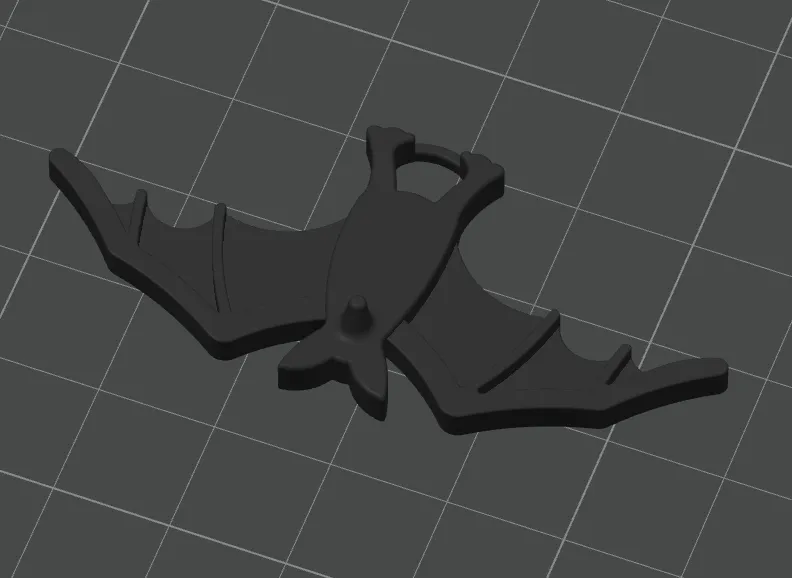 Fledermaus Ohrring view 3