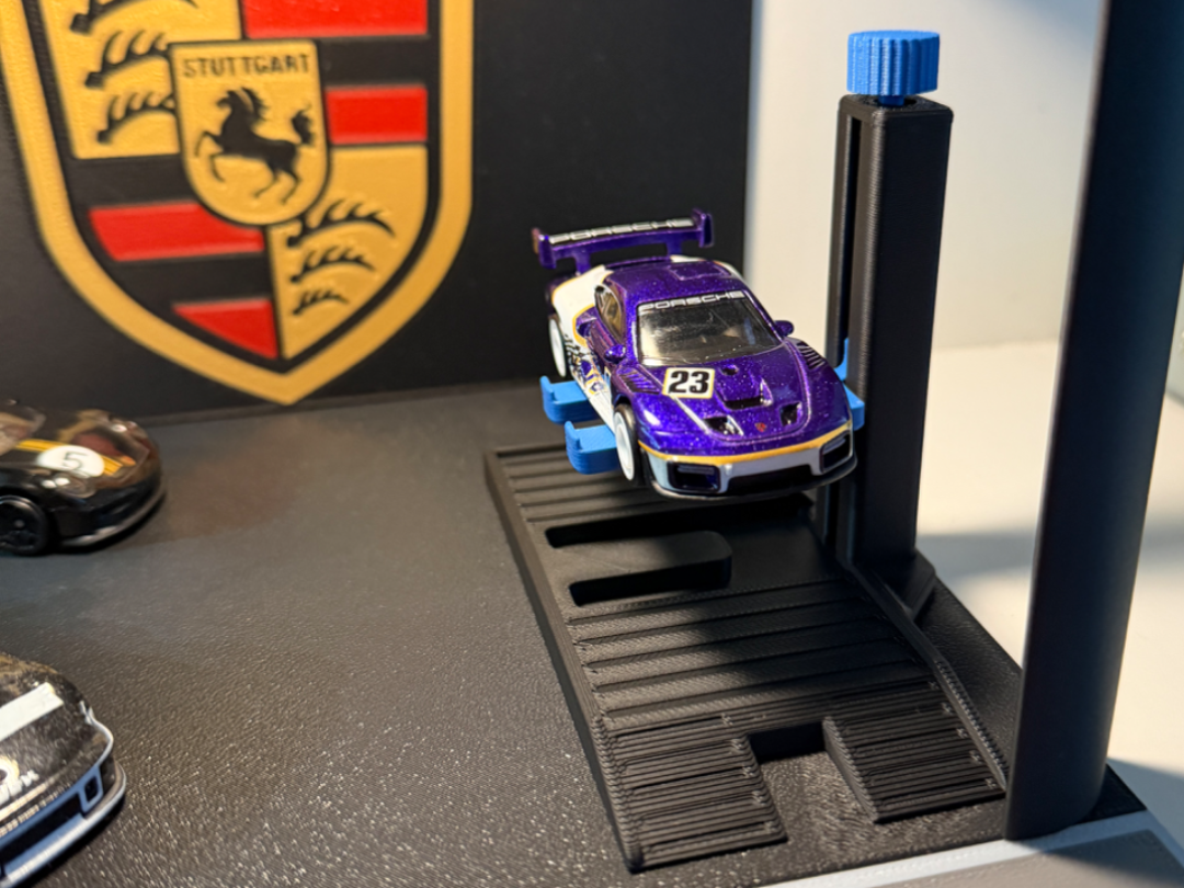 Kurze Spielzeug Auto Hebebühne / Lift 1/64 Diorama