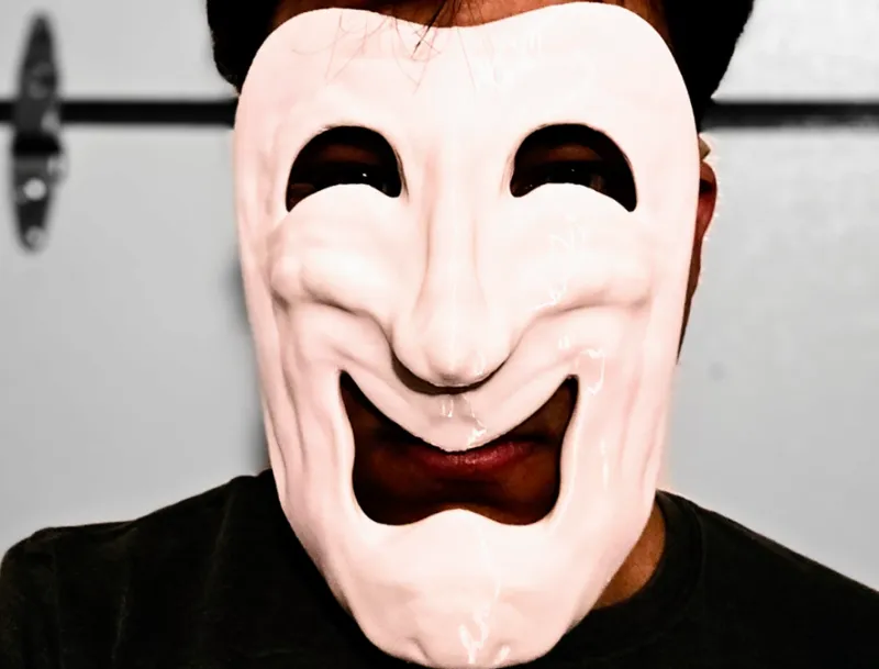 Lethal Company Comedy & Tragedy Masks