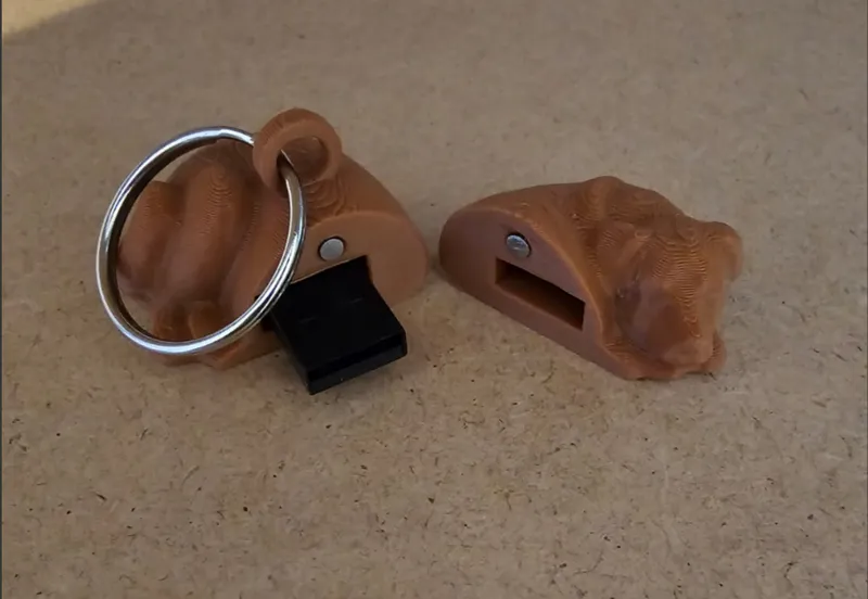 Dog Keychain USB Cover
