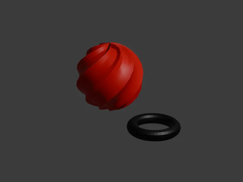 Spiral ball with pedestal