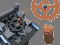 Tight Fit 12 Tooth Gear - Smaller Hex Hole