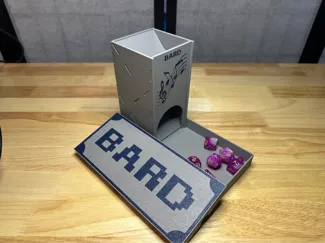 Collapsible Bard D&D Dice Tower