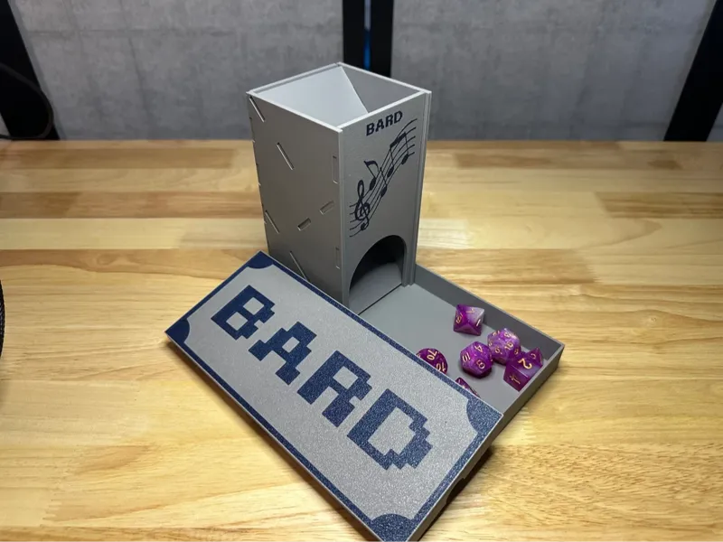 Collapsible Bard D&D Dice Tower