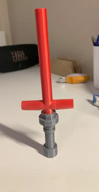 Brick toy kylo ren lightsaber