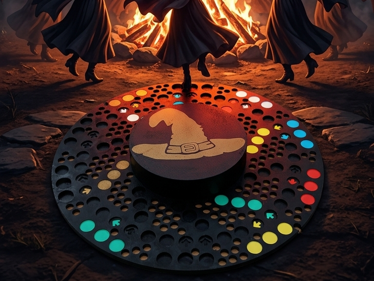 Hexentanz 10 Spieler Reisespiel