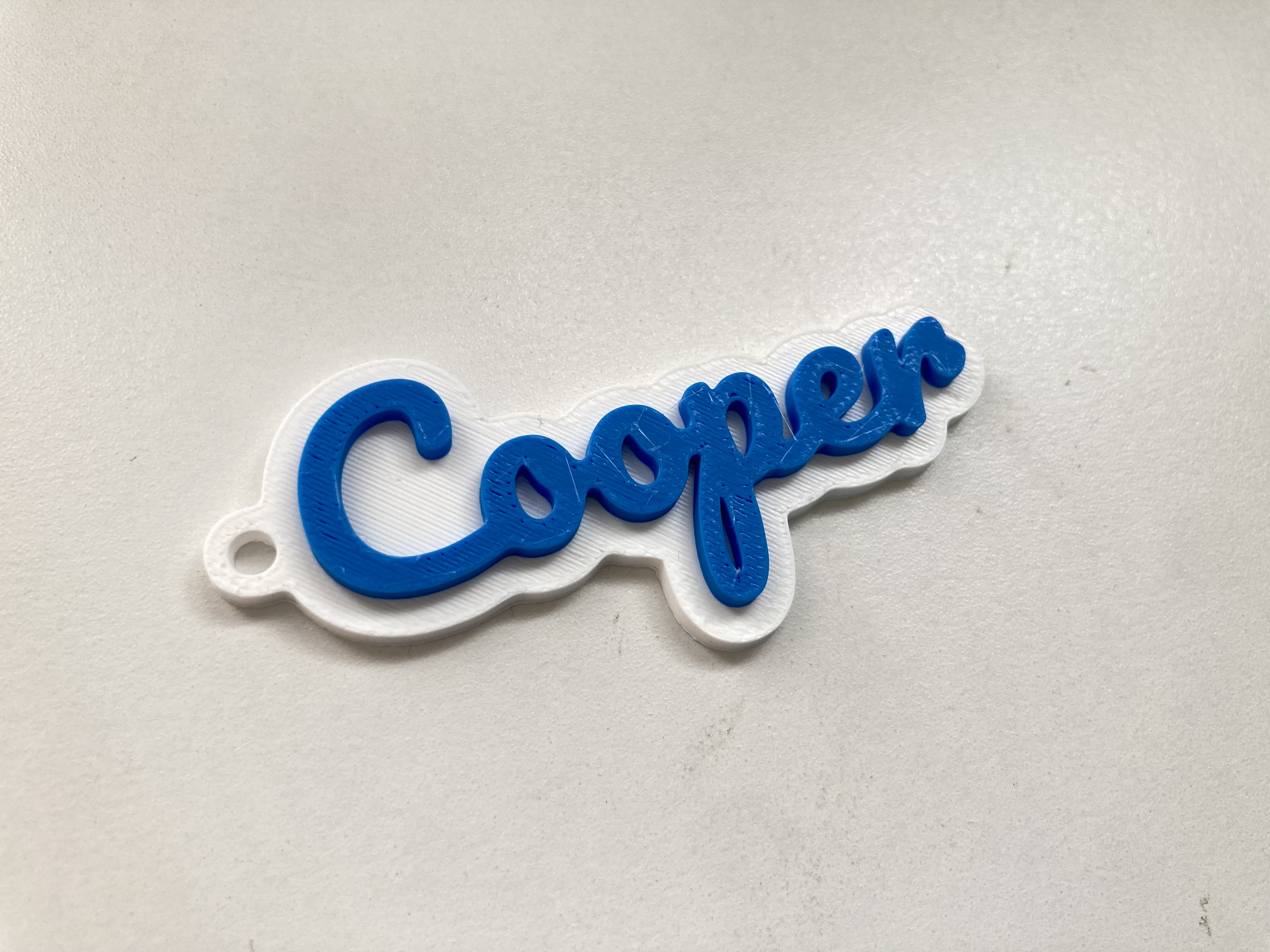 Miniatura 6 do modelo 3D Customizable Parametric Name Keychain_吉田工房