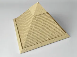 Egyptian pyramid model