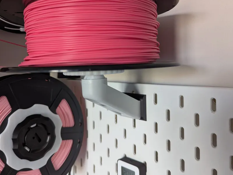 Ikea Skadis External spool holder A1 mini