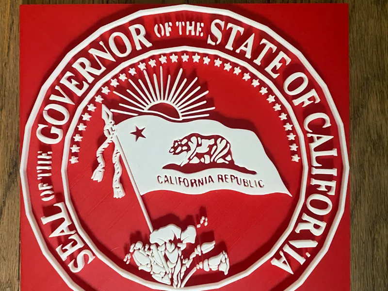 Seal of the governor of California
