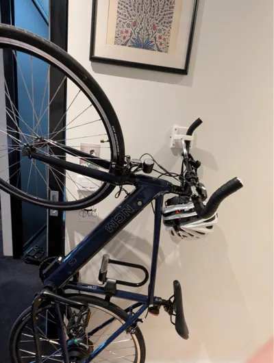 Bike wall hook