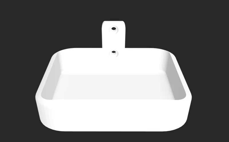 Soap dispenser holder with wall mount