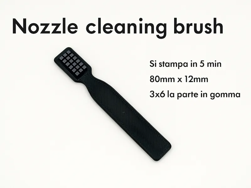 Nozzle Cleaning Brush