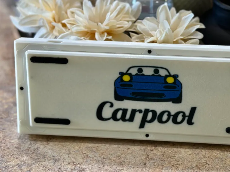 Seamless Carpool Minivan Keyboard Case - with CAD