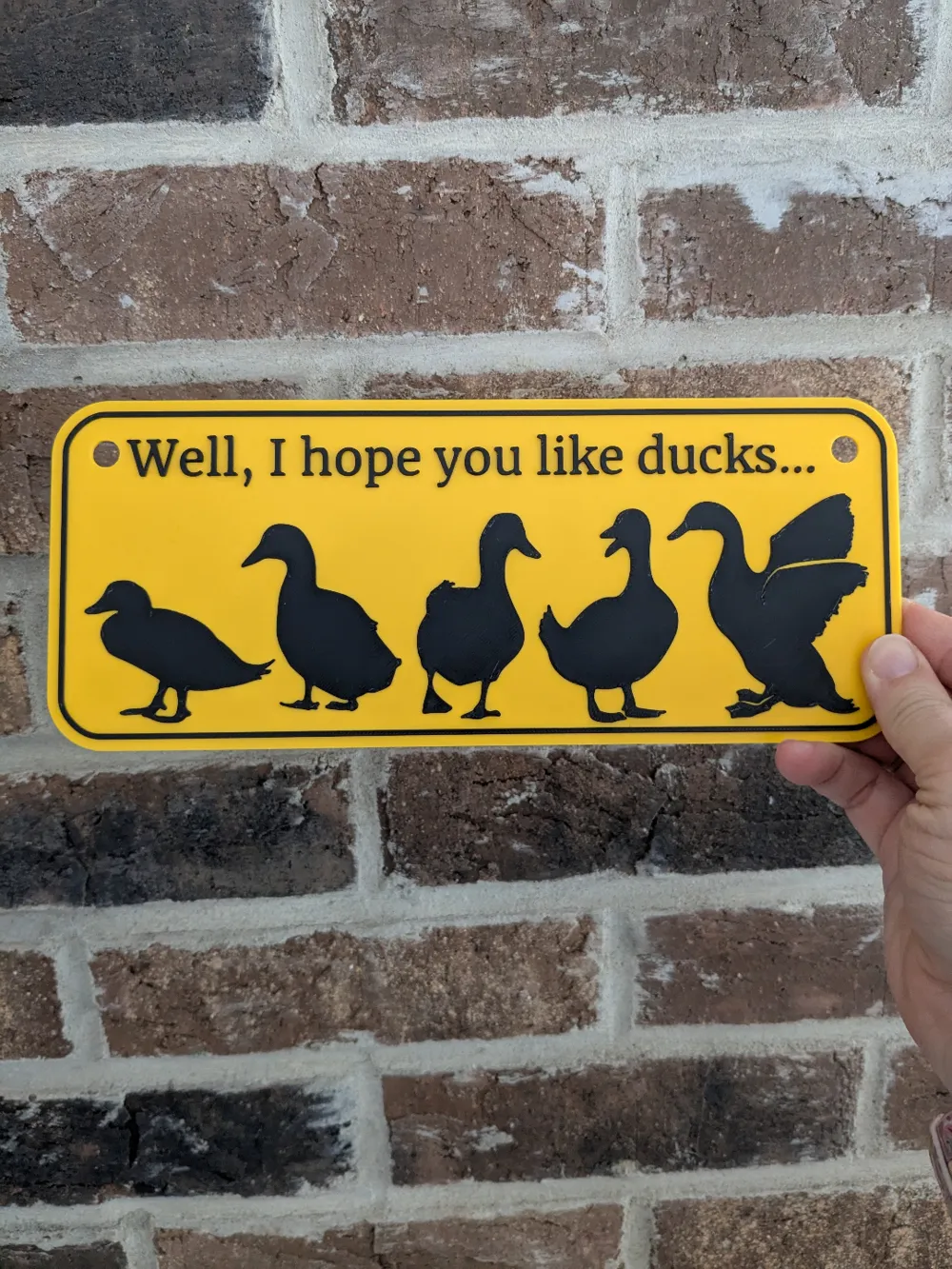 Duck Sign by GoatMa$ter MakerWorld: Download Free 3D Models