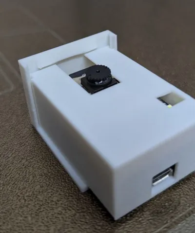 Smart Case for ESP32-CAM with Adjustable Mount
