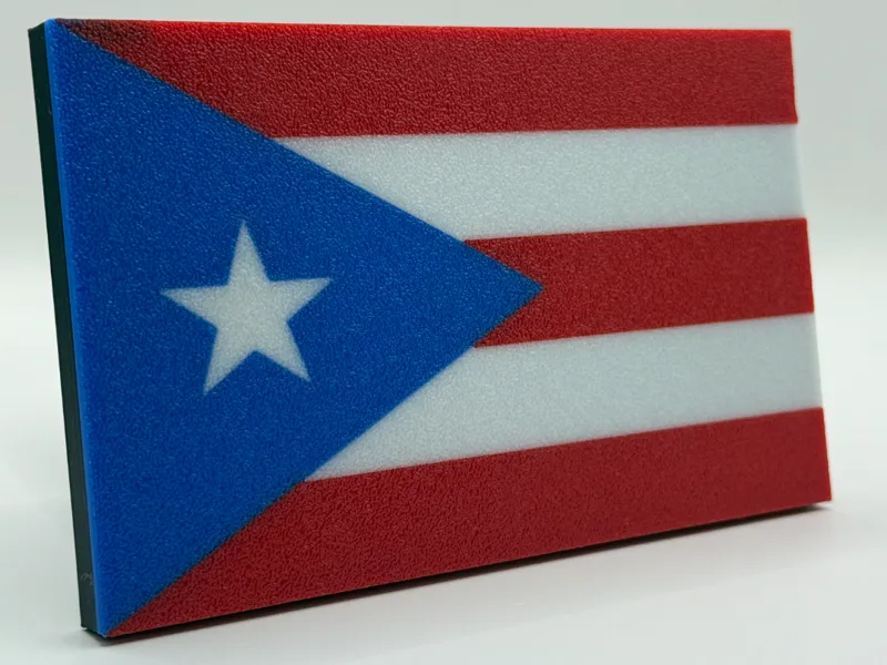 Puerto Rico trailer hitch cover