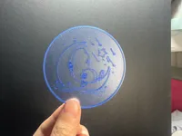 仿欧根纱 纯3d打印版 0.2mm 层高, 2 层墙, 15% 填充