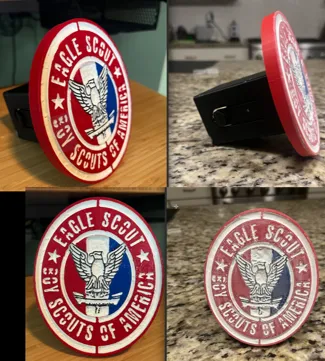 Eagle Scout Hitch Cover